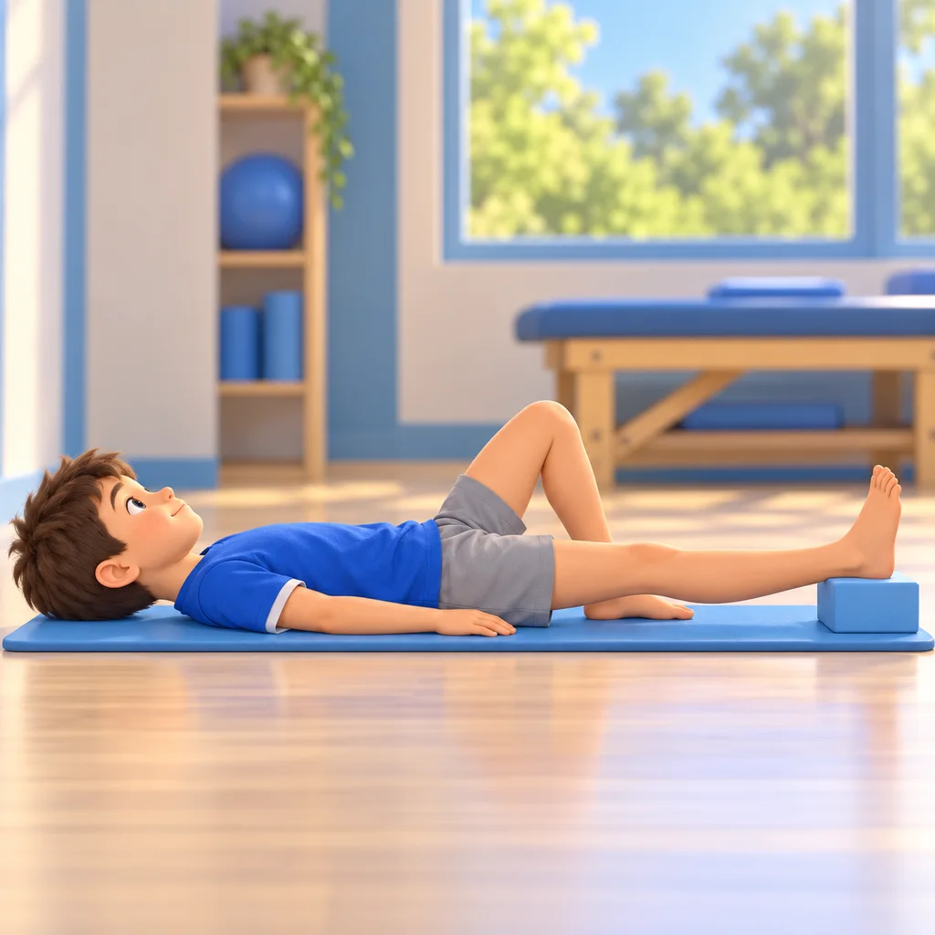 Extension recovery with the heel supported