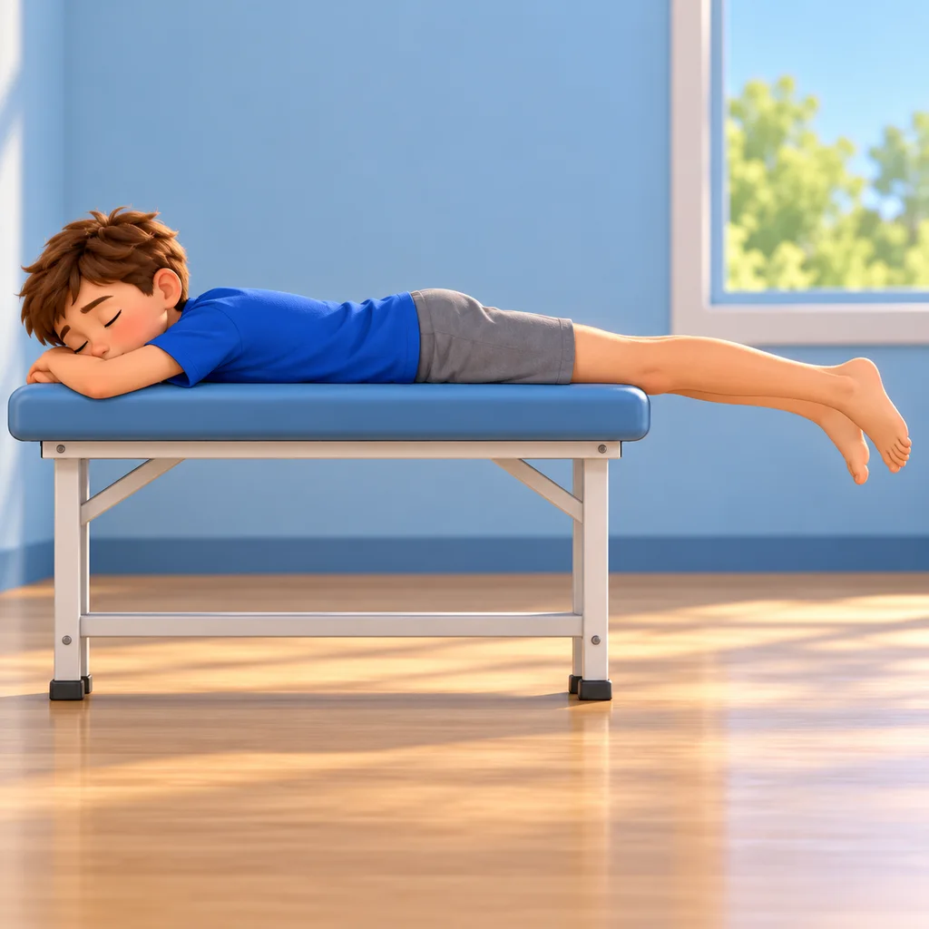 Estensione passiva prona (prone hang)
