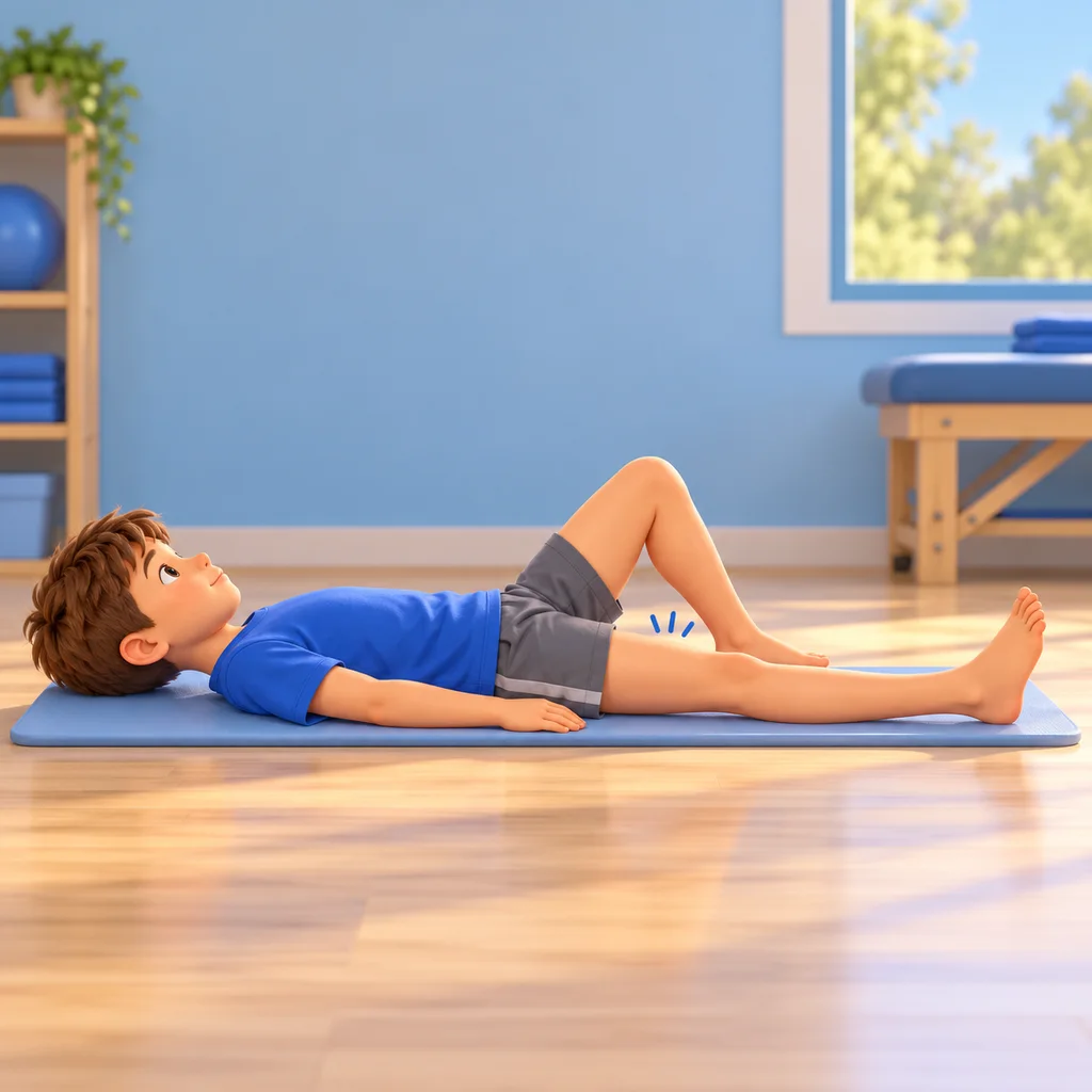 Gentle quadriceps activation
