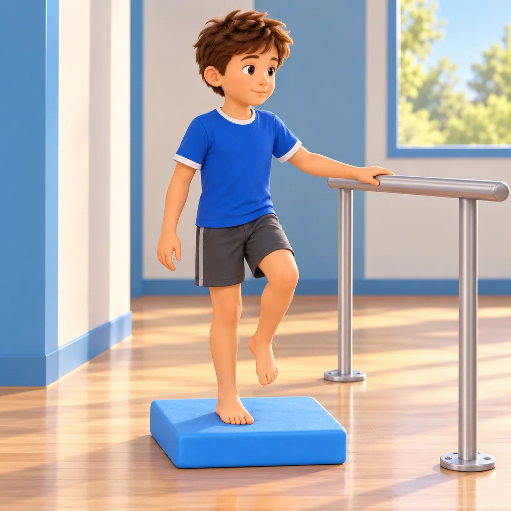 Balance on a soft surface