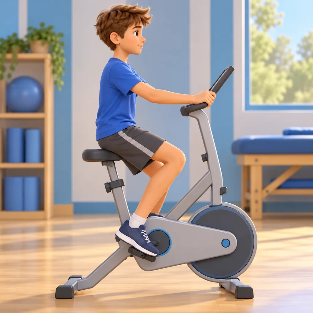 Easy stationary cycling