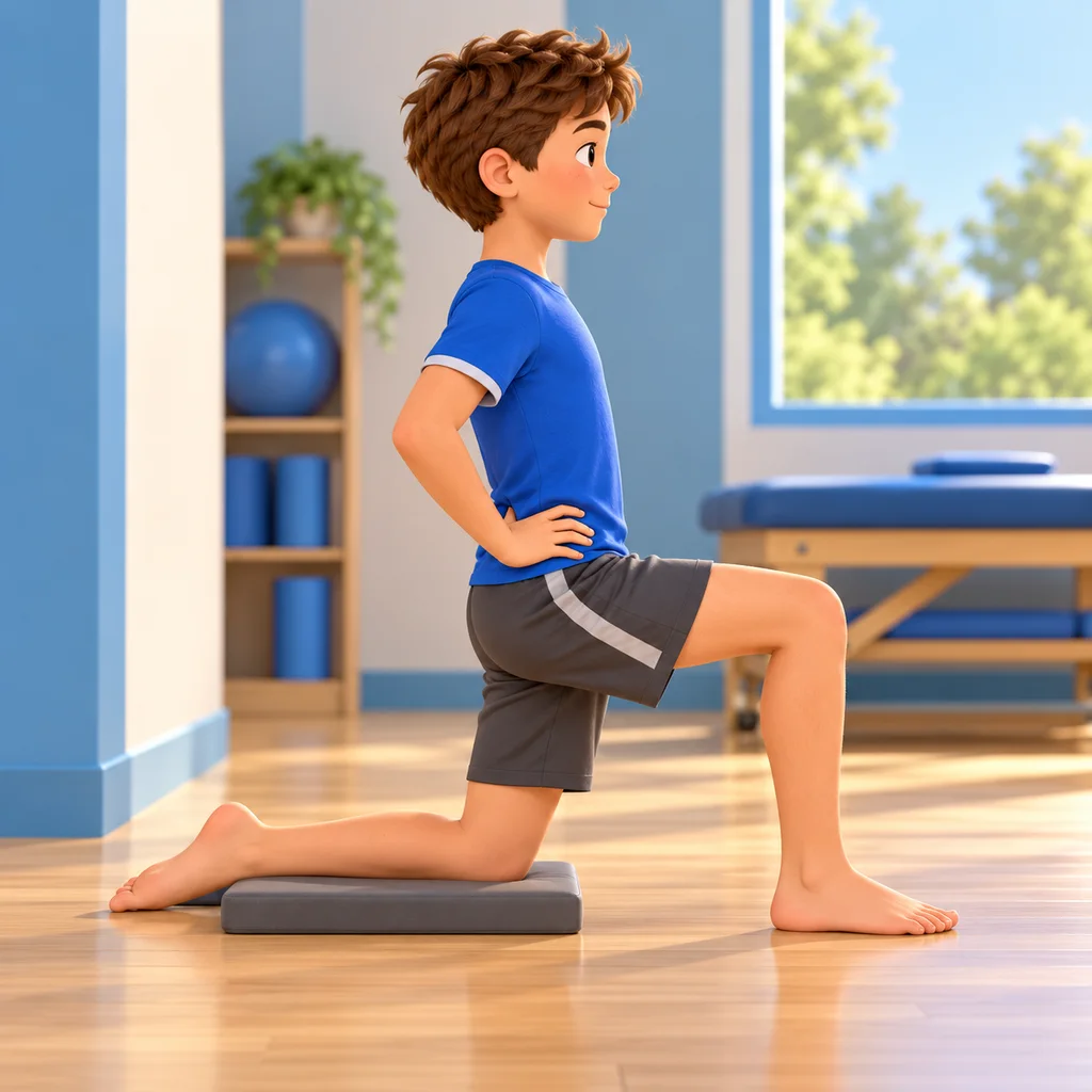 Illustration: Stretch the front of your hip