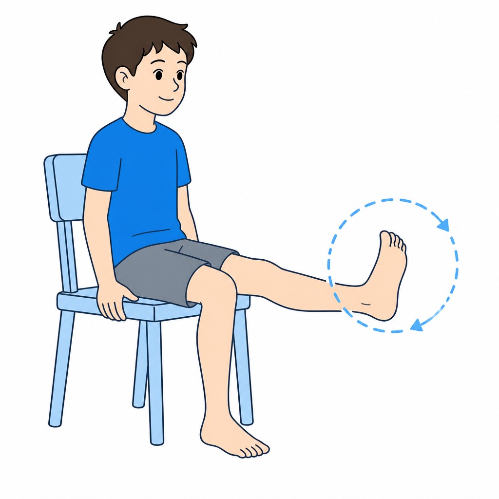 Ankle alphabet