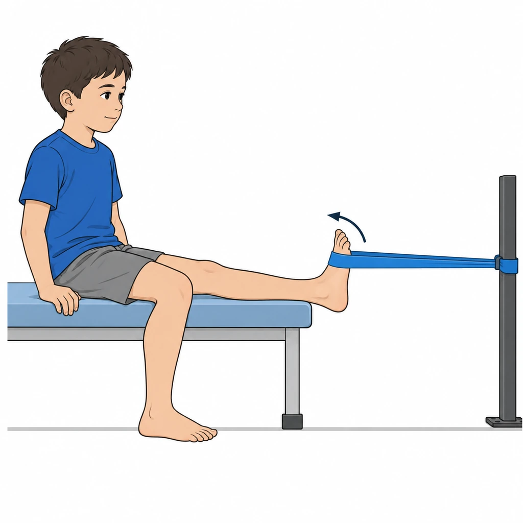 Resisted ankle dorsiflexion