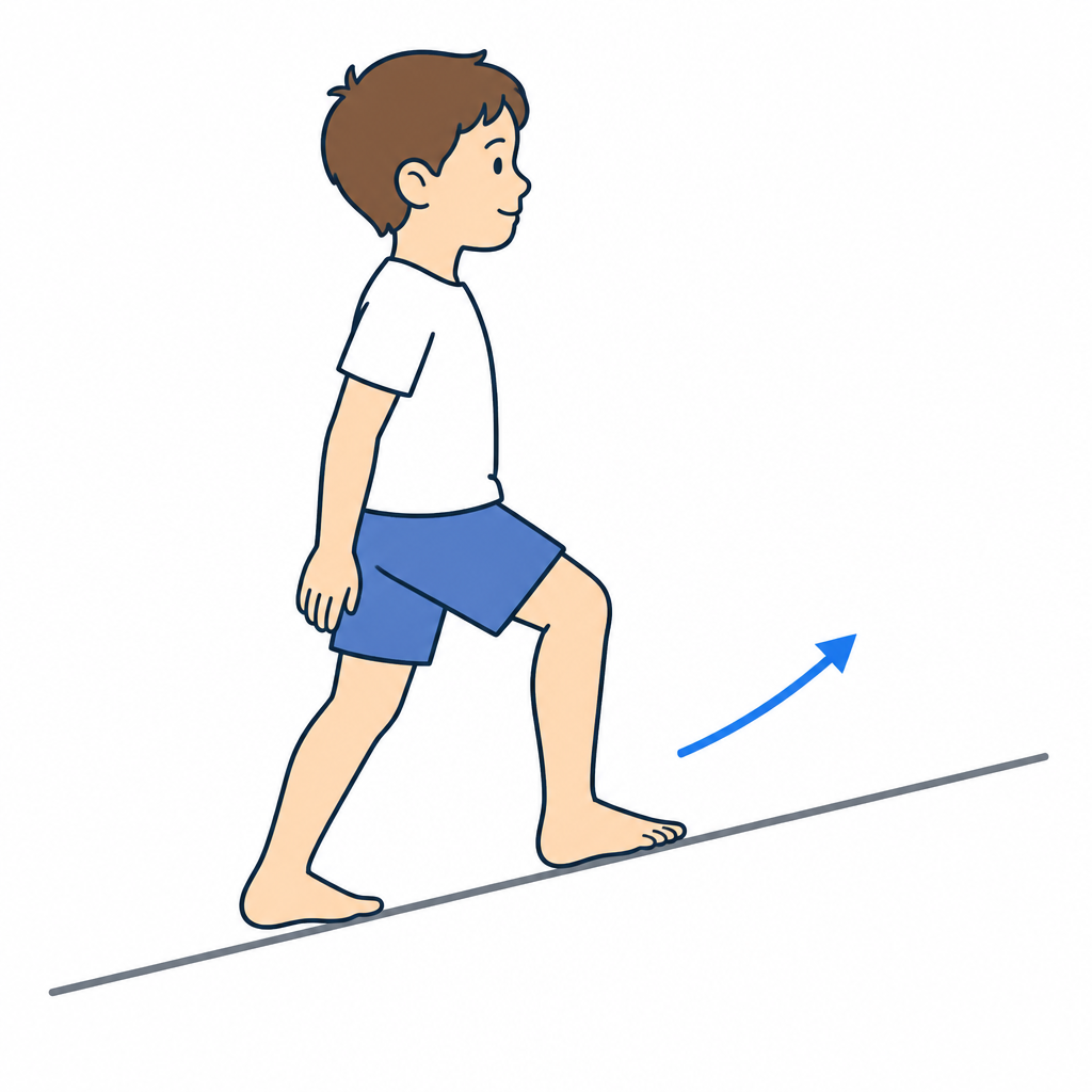 Uphill and incline walking