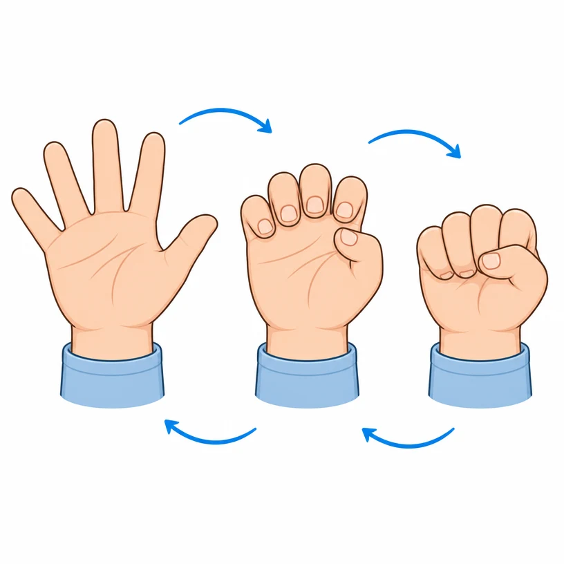 Active flexion and extension
