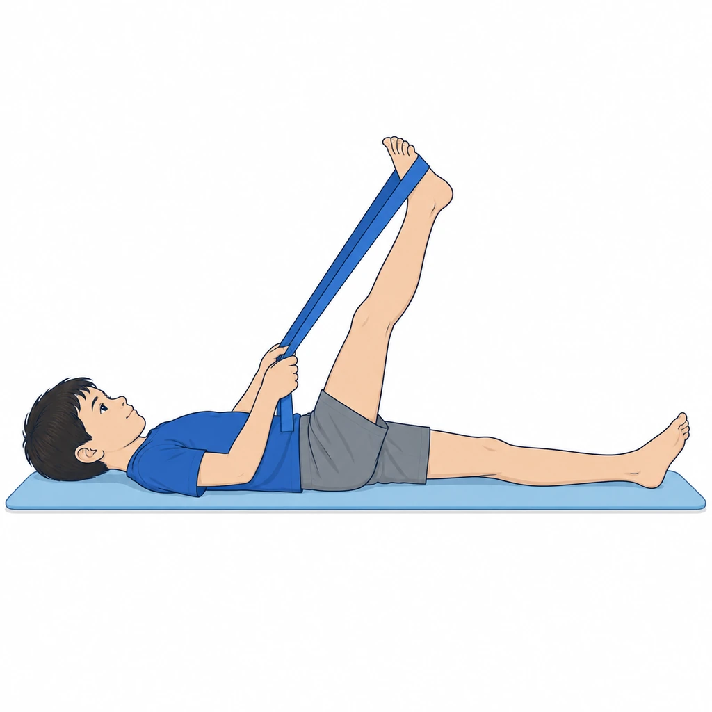 Stretching ischiocrurali