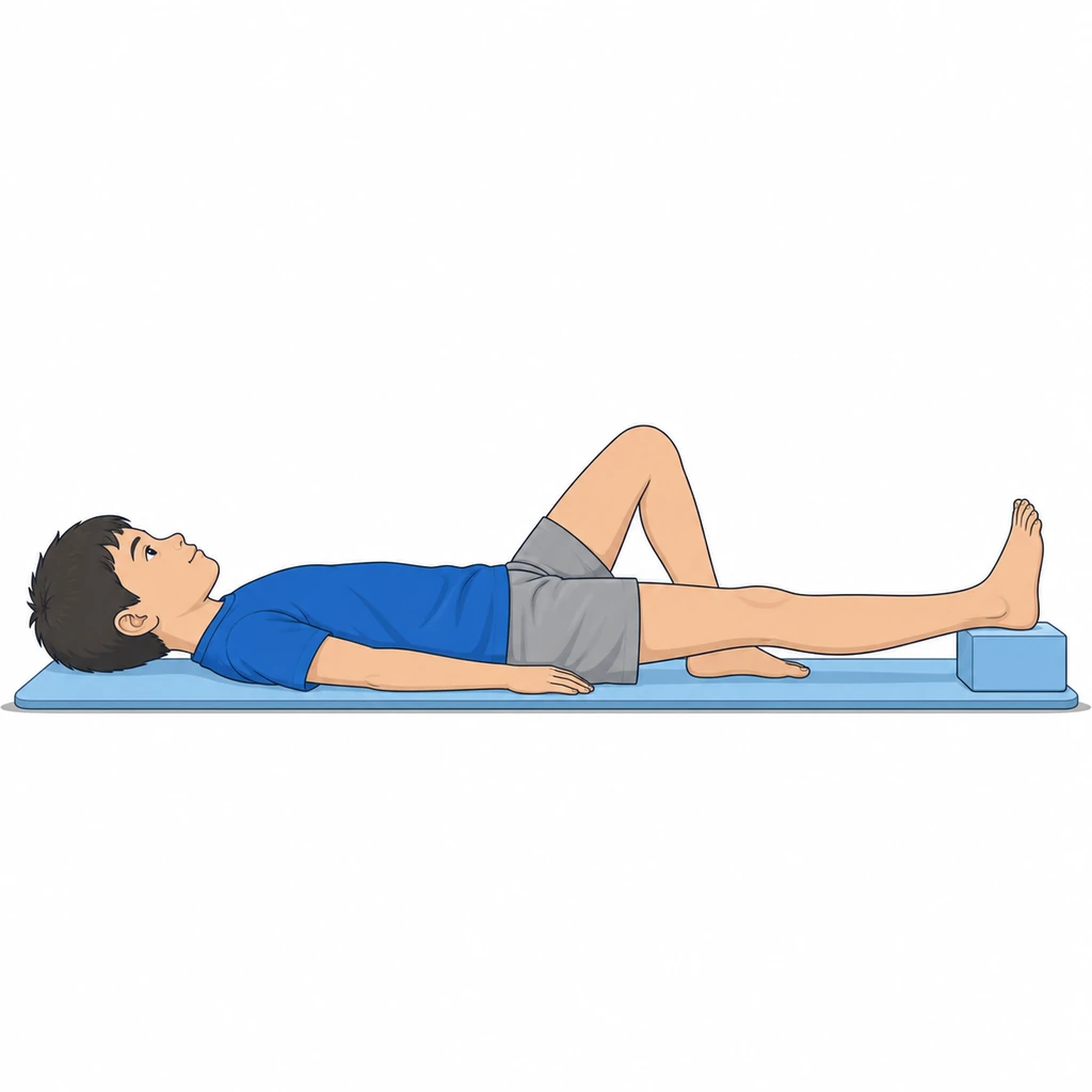 Extension recovery with the heel supported