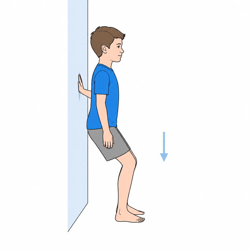Mini-squat 0-45°