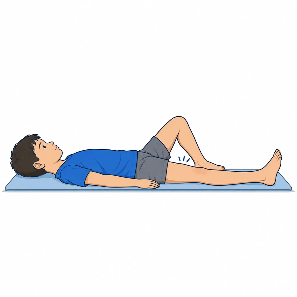 Gentle quadriceps activation