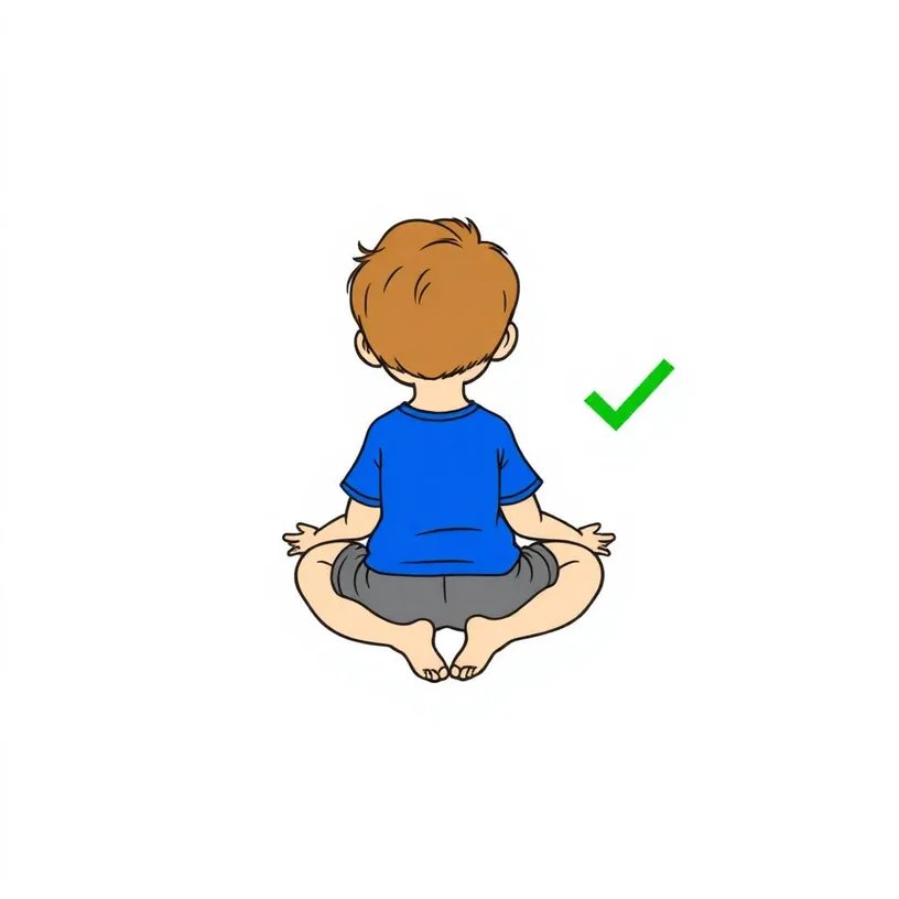 Cross-legged sitting