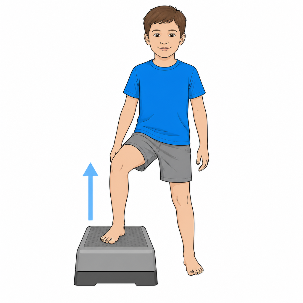 Lateral step-up