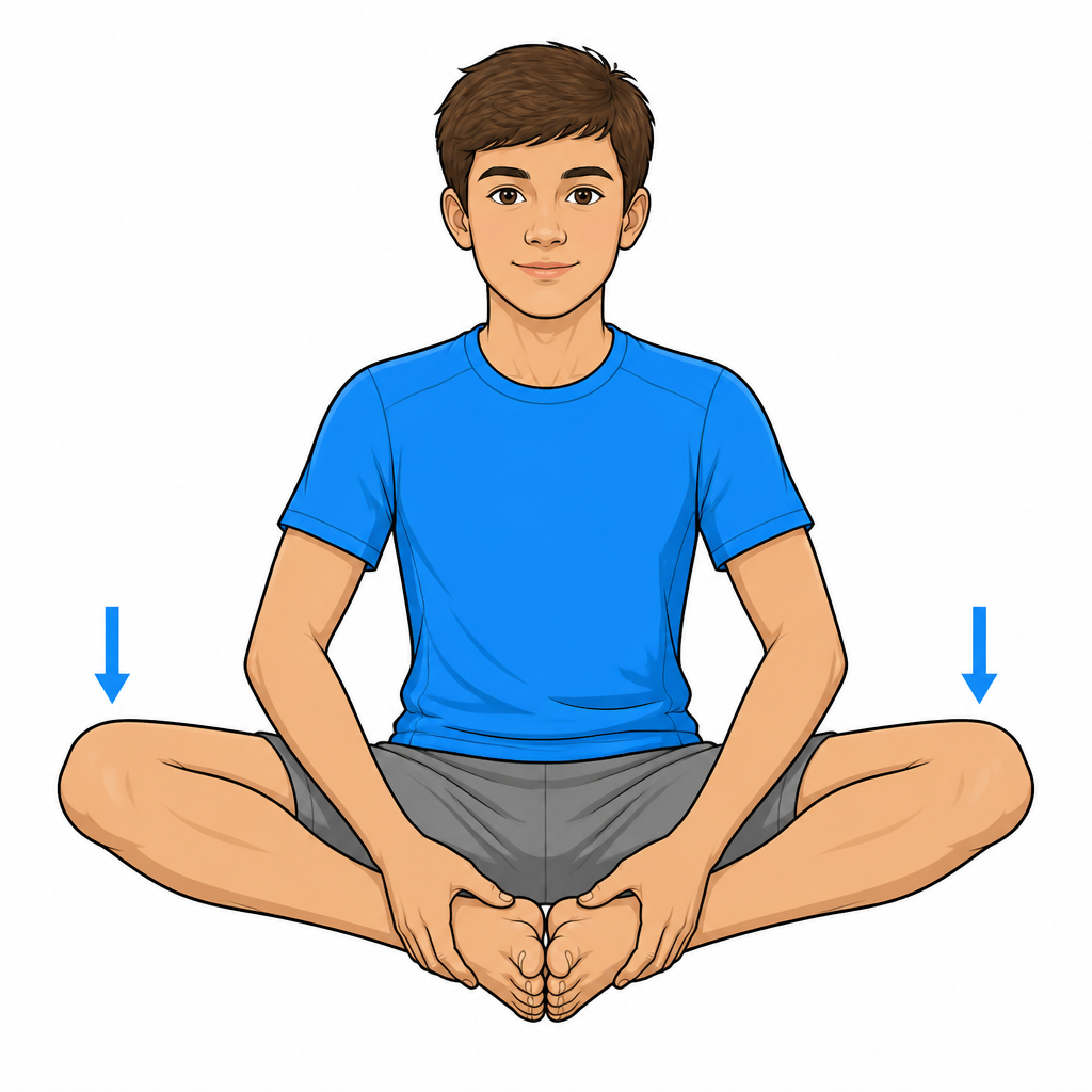 Adductor stretch (butterfly)