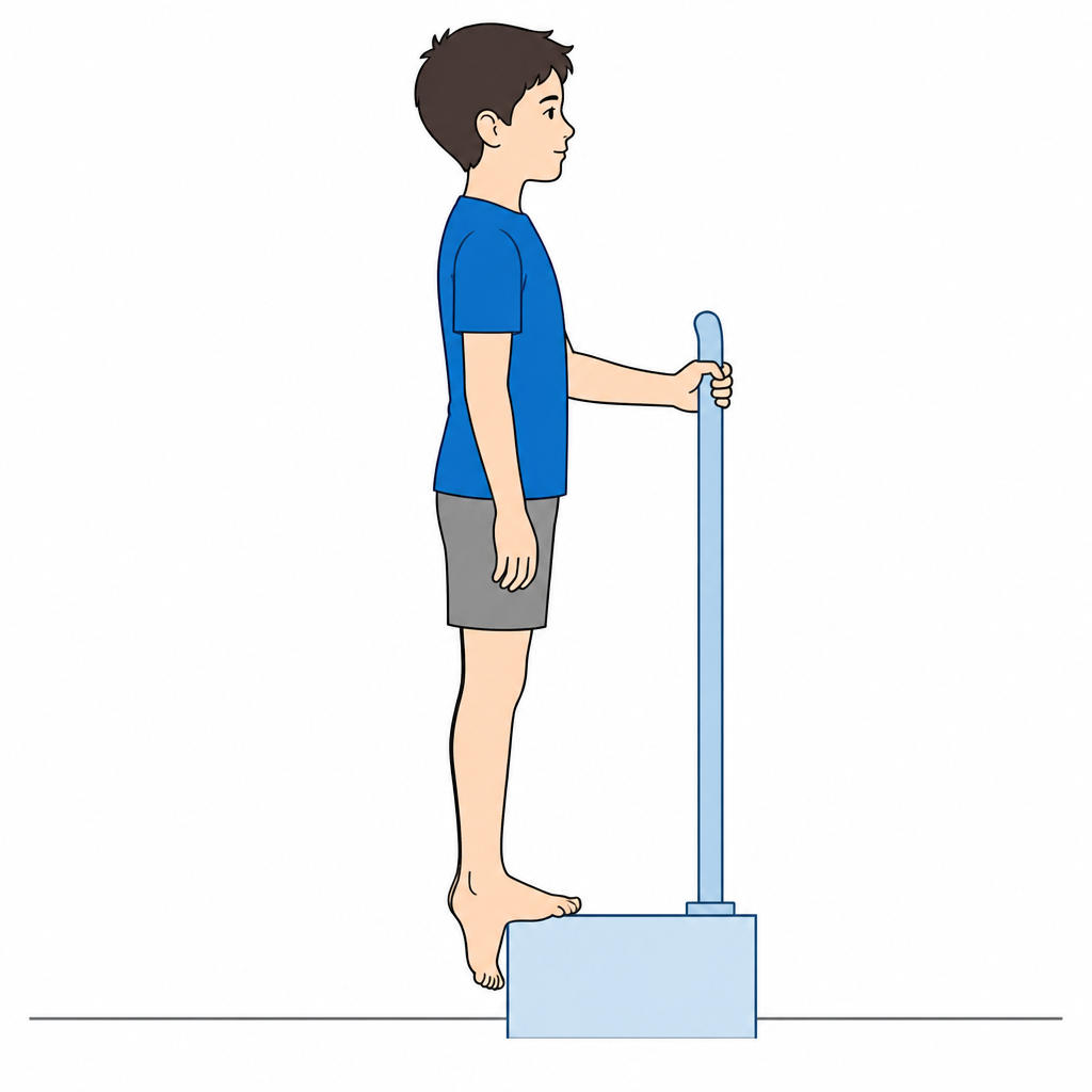 Step stretch (eccentric)