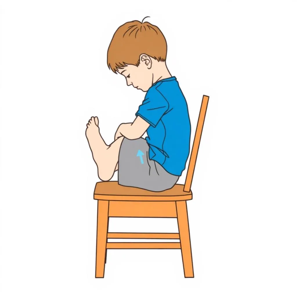Stretch rotatori esterni (posizione del piccione)