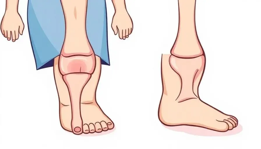 Knock knees bow legs X O legs children video