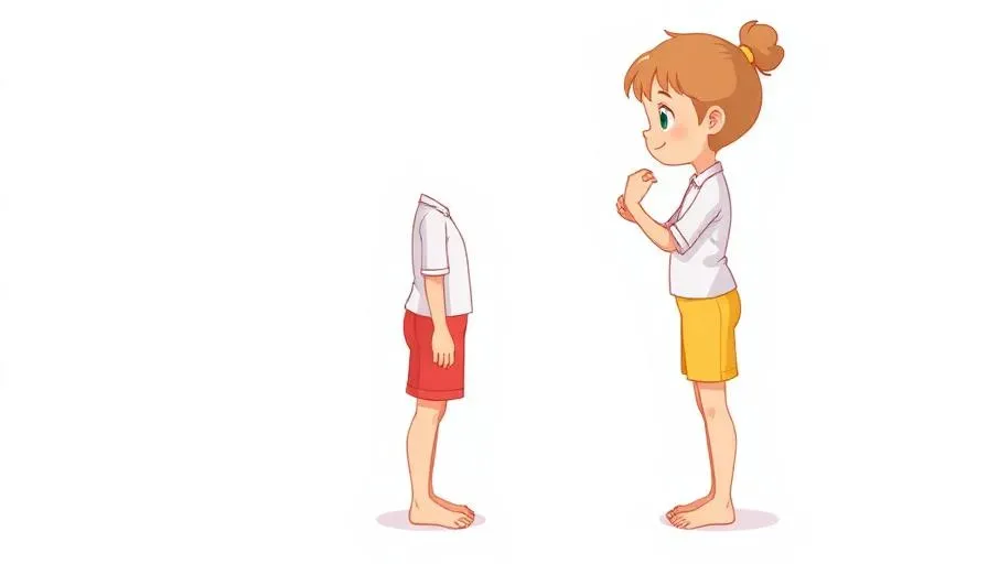 Posture assessment children back video
