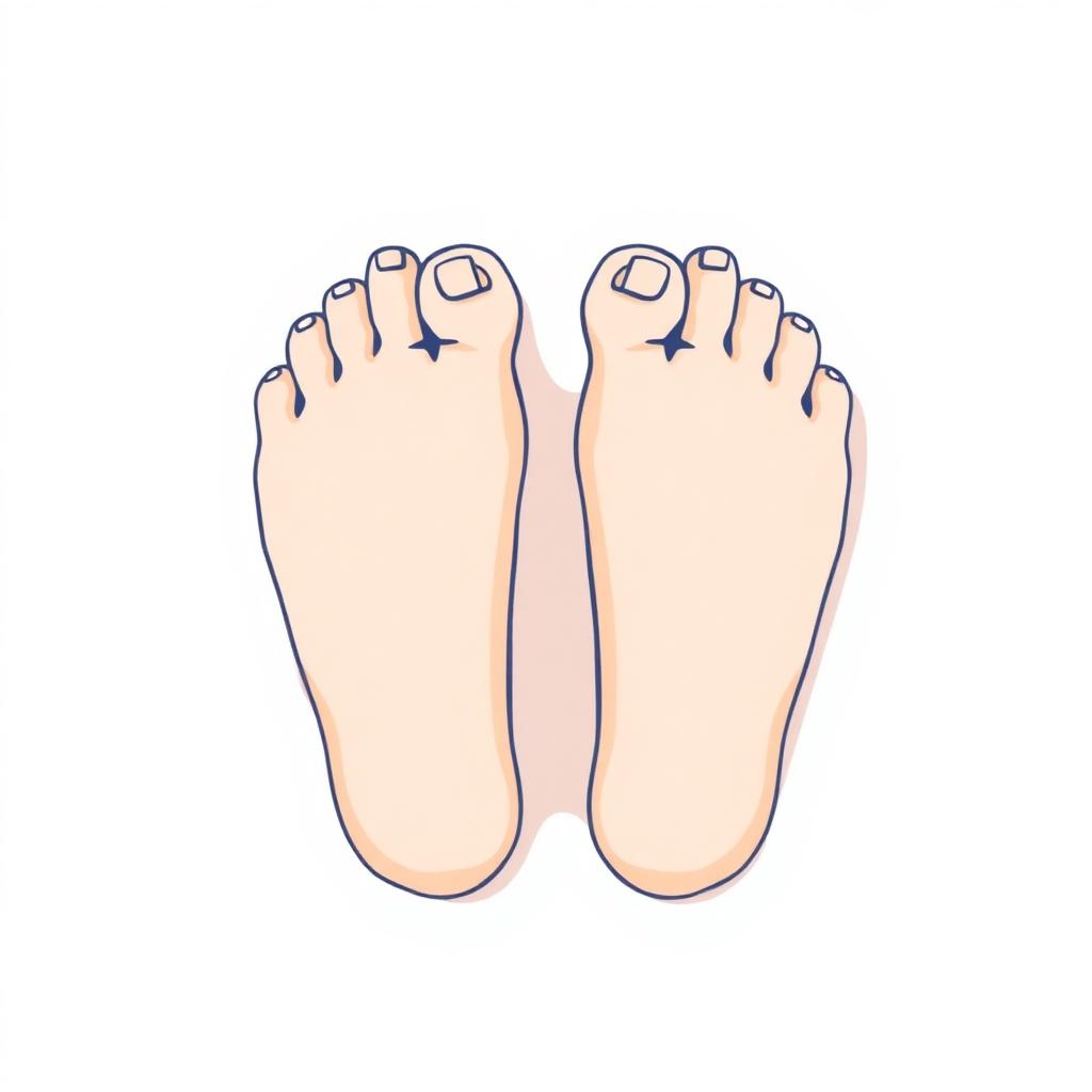 Separazione delle dita (toe spreads)