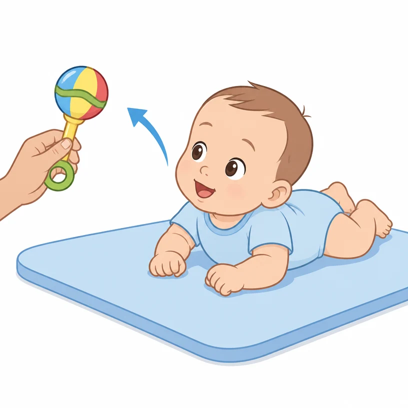 Tummy time guidato