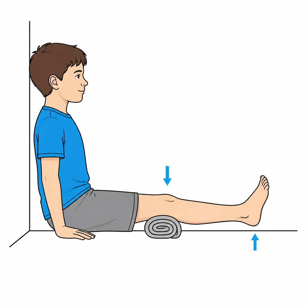 Vastus medialis activation