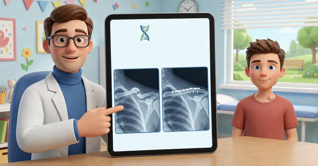 Midshaft clavicle fractures in adolescents: indications for surgery and outcomes