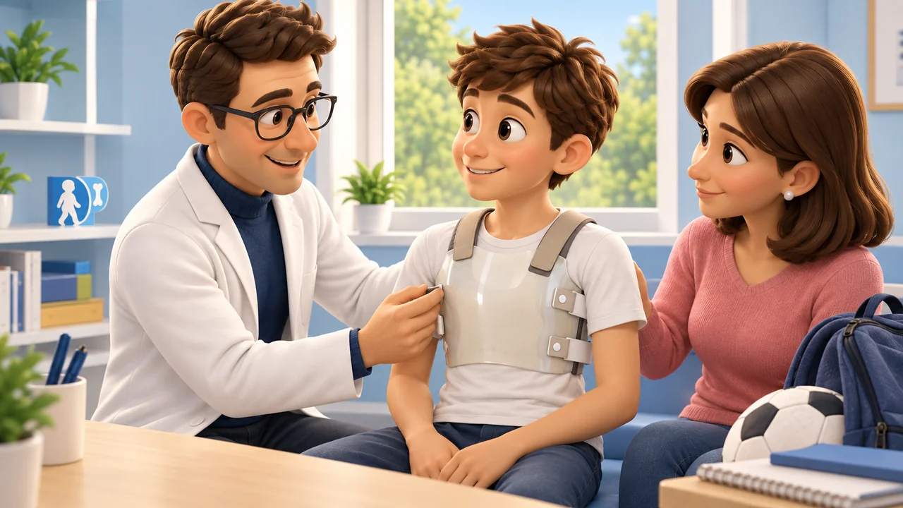 Petto carenato e tutore: scuola, sport, pelle e vita quotidiana