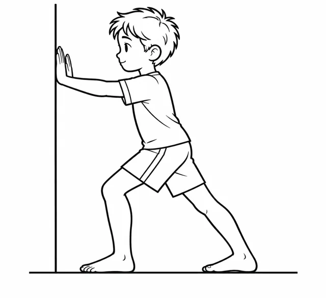 Calf stretch