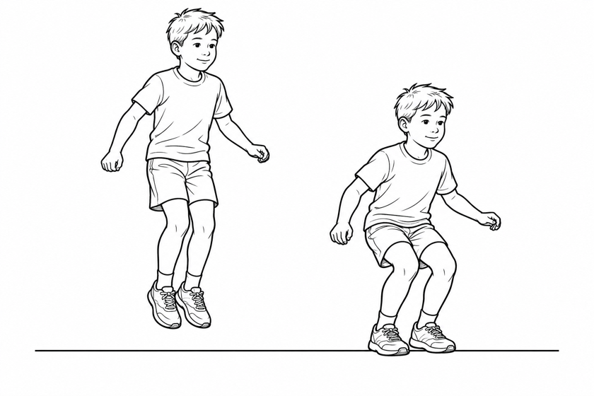 Small two-foot hops