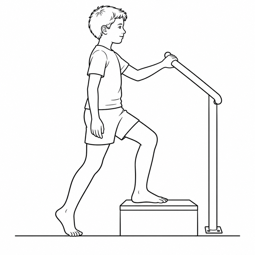 Supported low step-up