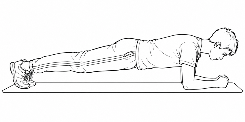 Front plank (core)